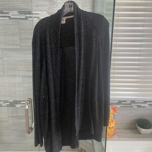 Anthropologie Black Cardigan Sweater